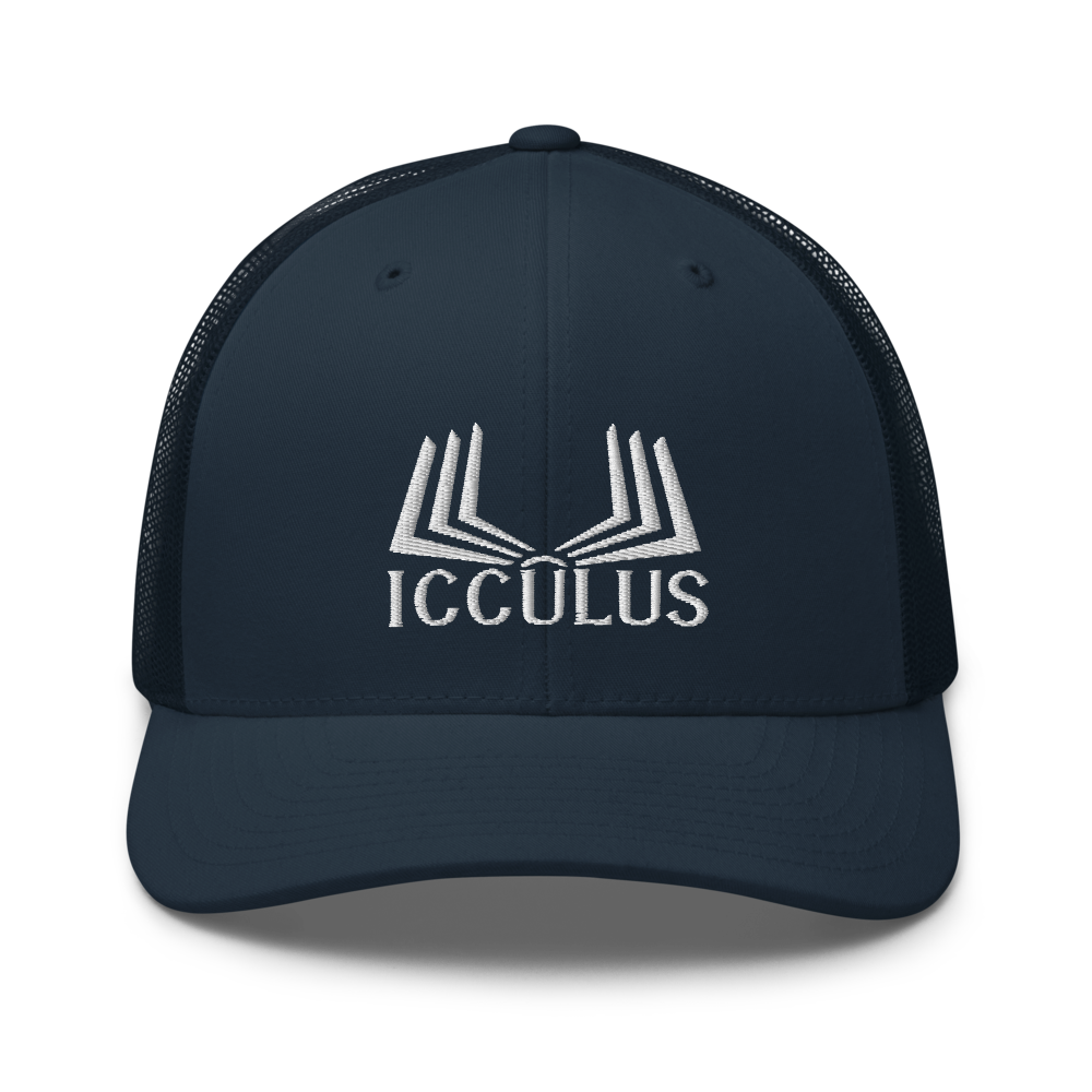 Icculus Book Trucker Cap | Flat Embroidery | Phish Inspired Art