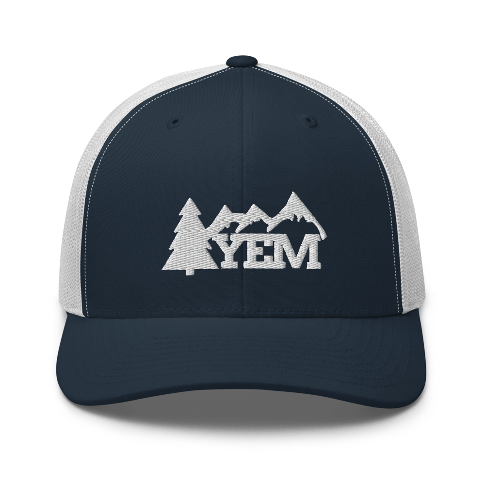 YEM Tree Trucker Cap | Flat Embroidery | Phish Inspired Art