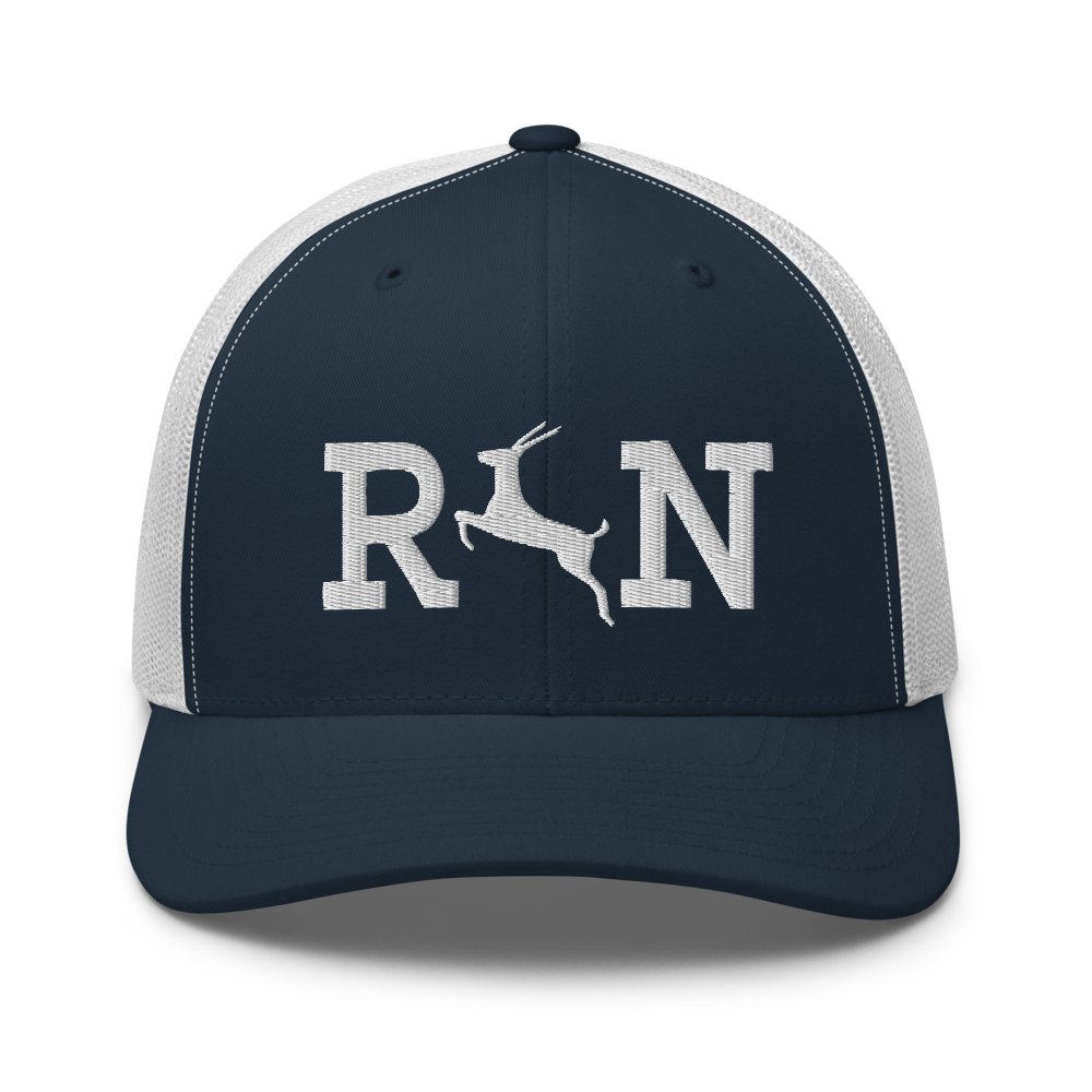 Antelope Run Trucker Cap | Flat Embroidery | Phish Inspired Art