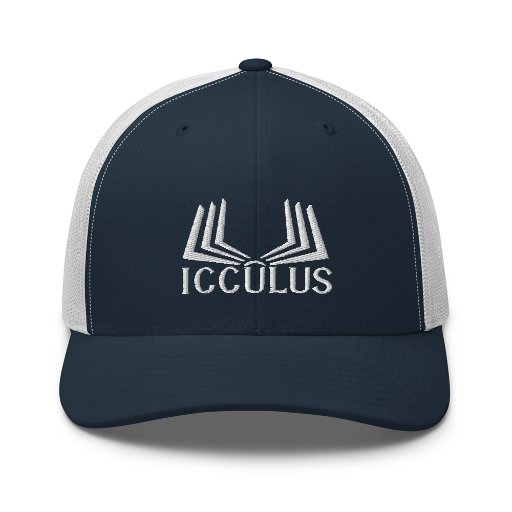 Icculus Book Trucker Cap | Flat Embroidery | Phish Inspired Art
