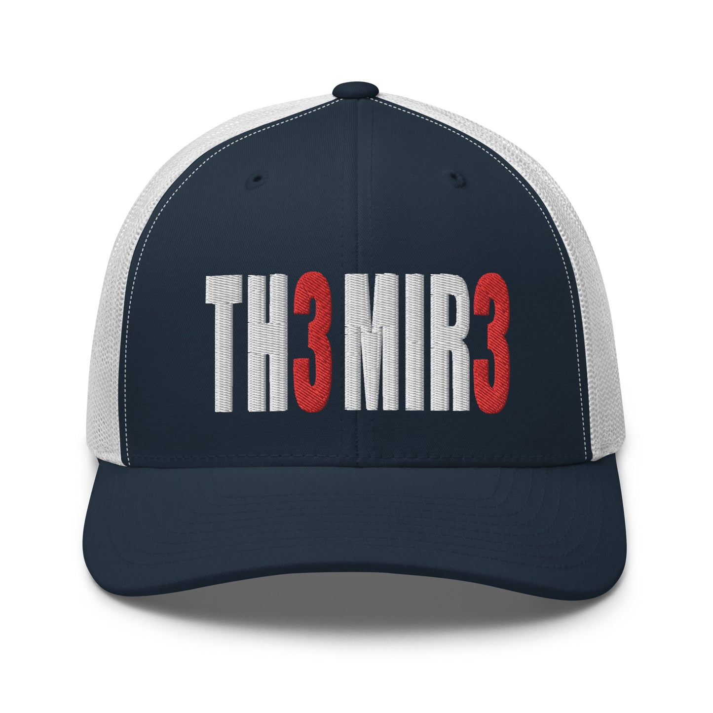 The Mire 33 Trucker Cap | Flat Embroidery | Inspired BMFS Art
