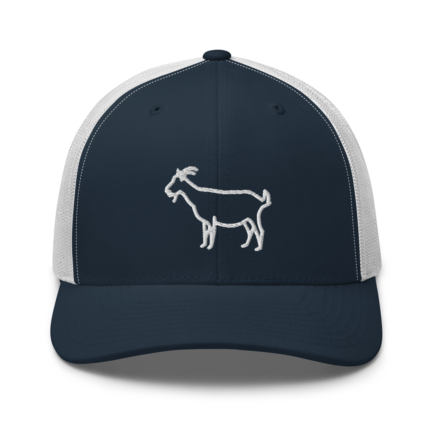 The Goat Trucker Cap | Flat Embroidery | Inspired BMFS Art
