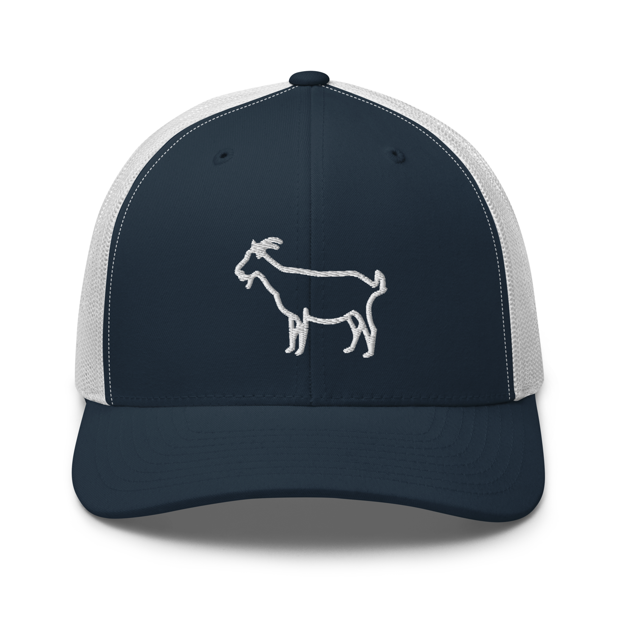 The Goat Trucker Cap | Flat Embroidery | Inspired BMFS Art