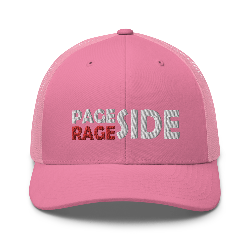 Page Side Rage Side Trucker Cap | Flat Embroidery | Phish Inspired Art