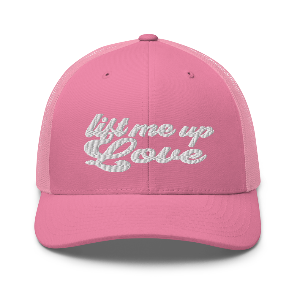 Lift Me Up Love Trucker Cap | Flat Embroidery | DMB Inspired Art