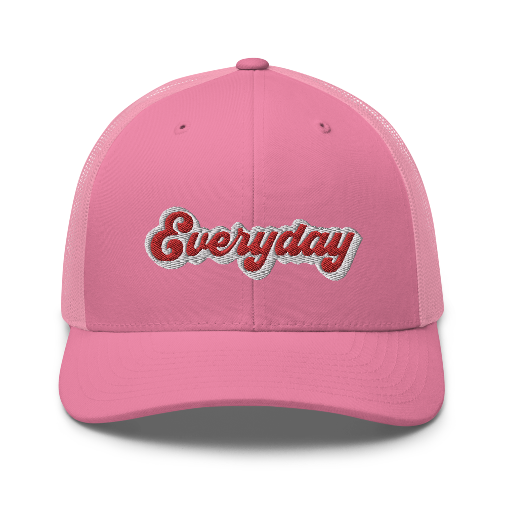 Everyday Trucker Cap | Flat Embroidery | DMB Inspired Art