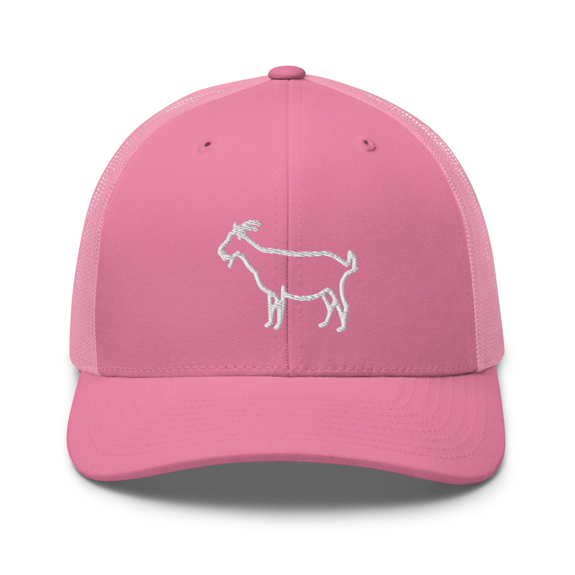 The Goat Trucker Cap | Flat Embroidery | Inspired BMFS Art