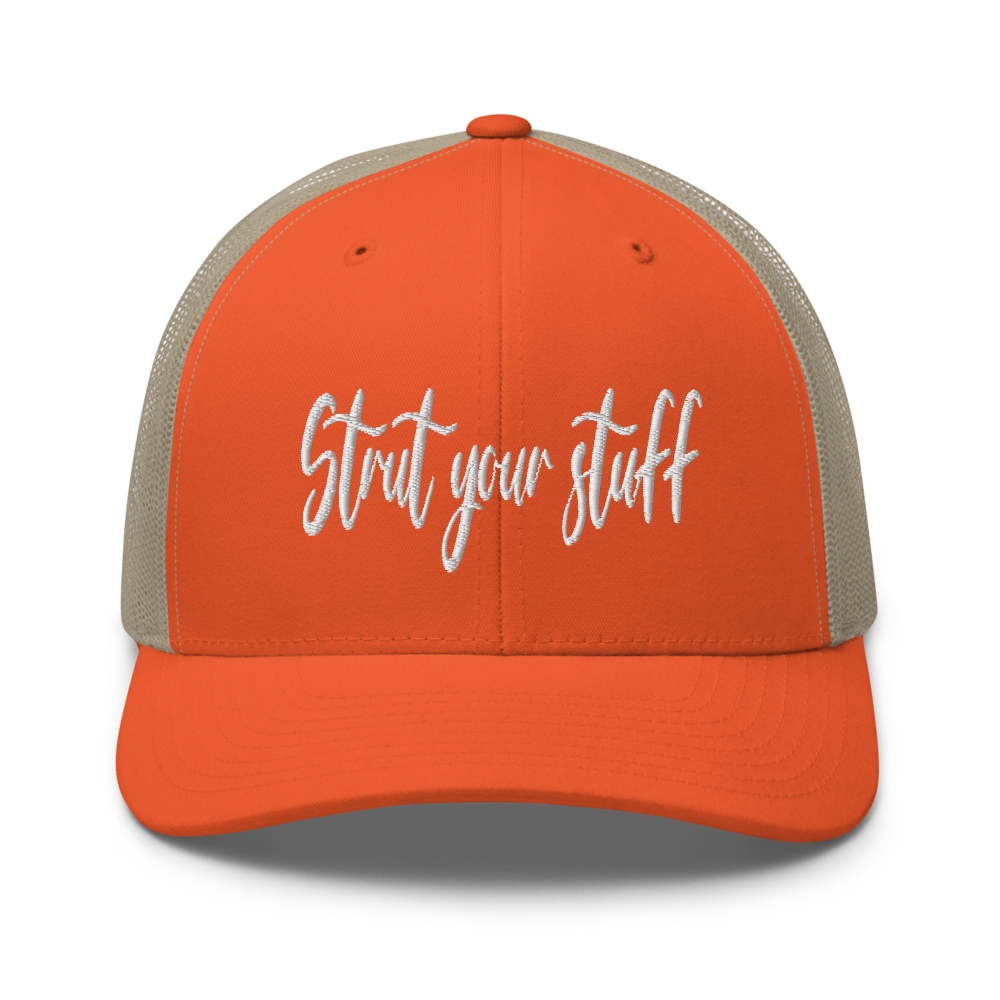 Strut Your Stuff Camel Walk Trucker Cap | Flat Embroidery | Phish Inspired Art