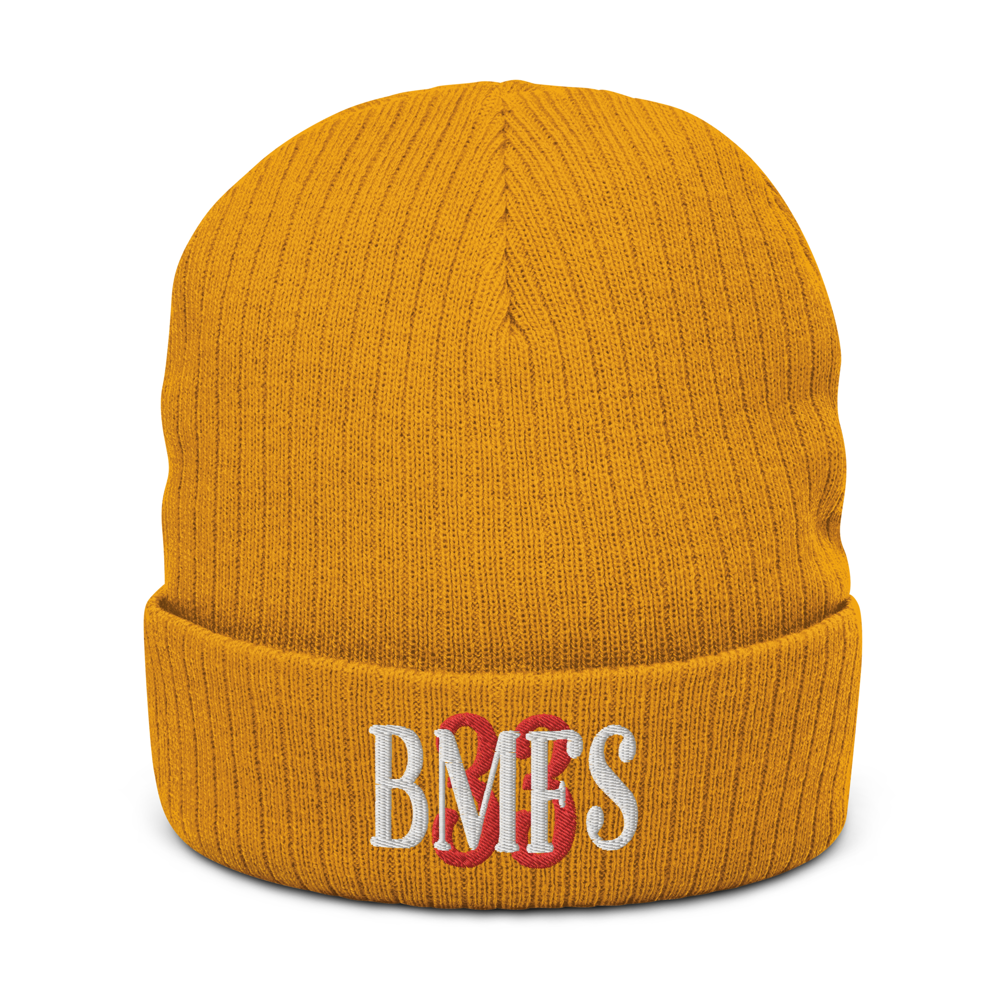 BMFS 33 Cuffed Beanie | Flat Embroidery | Ribbed | Inspired Billy Art
