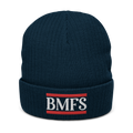 BMFS Cuffed Beanie | Flat Embroidery | Ribbed | Inspired Billy Art