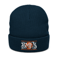 BMFS Sun Cuffed Beanie | Flat Embroidery | Ribbed | Inspired Billy Art