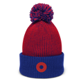 Fishman Red Donut Pom-Pom Beanie | Flat Embroidery | Inspired Phish Phan Art