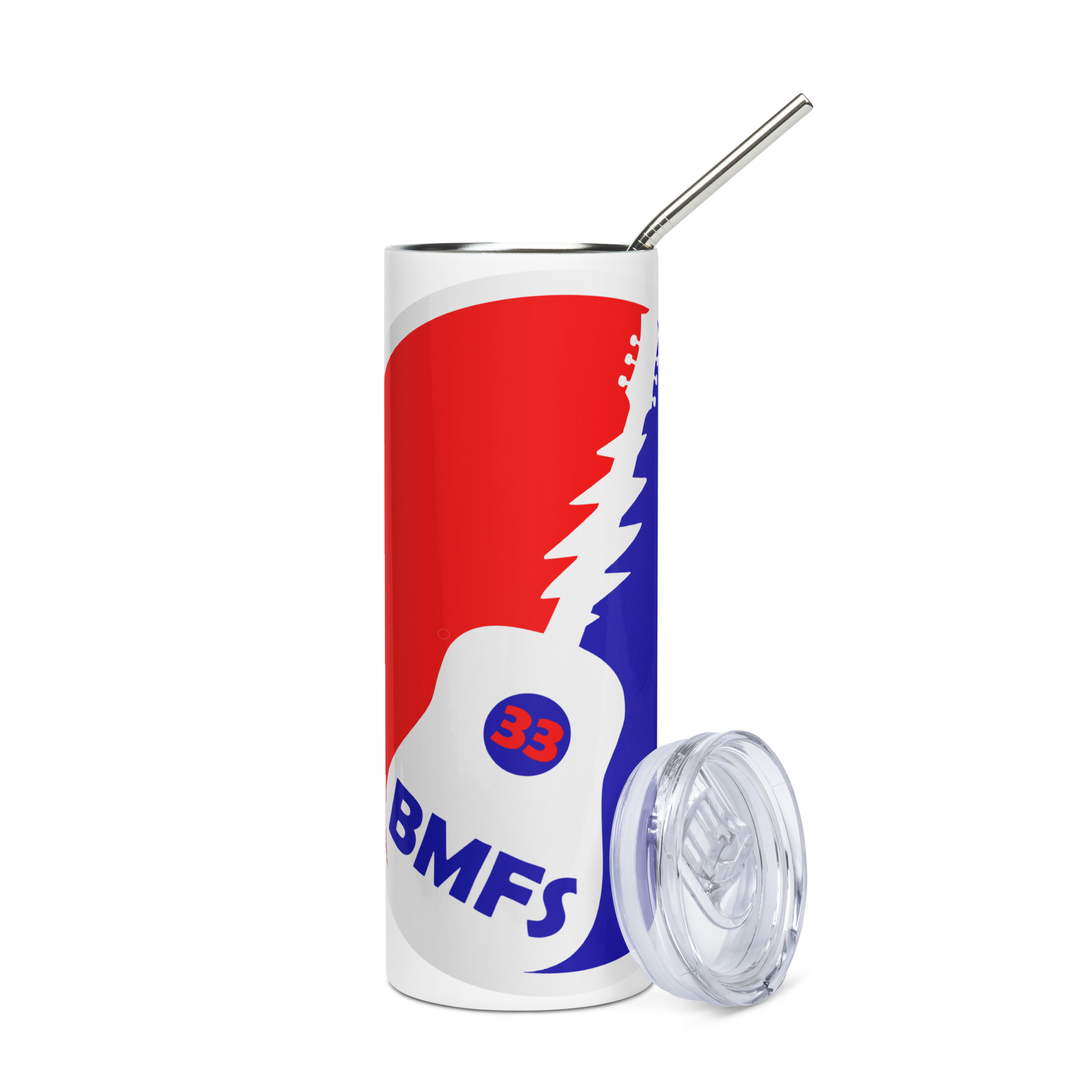 BMFS Guitar 20oz Stainless steel tumbler | Strings Inspired