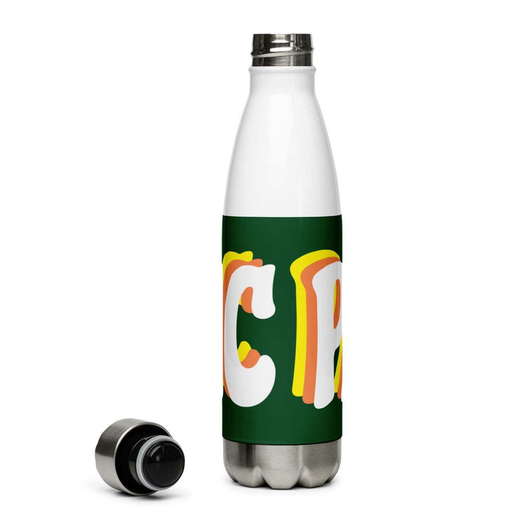 PANIC Stainless Steel Water Bottle 17oz | Printed Graphics