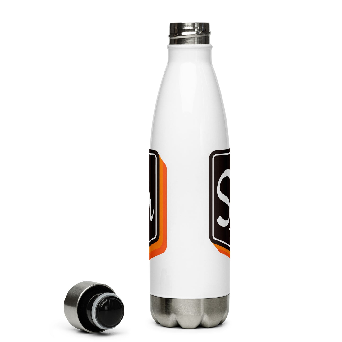 Surrender To The Flow Stainless Steel Water Bottle 17oz | UV Printed Graphics
