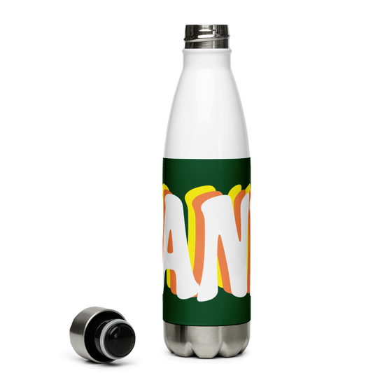 PANIC Stainless Steel Water Bottle 17oz | Printed Graphics