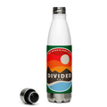 Divided Sky Mountains Stainless Steel Water Bottle 17oz | Printed Graphics