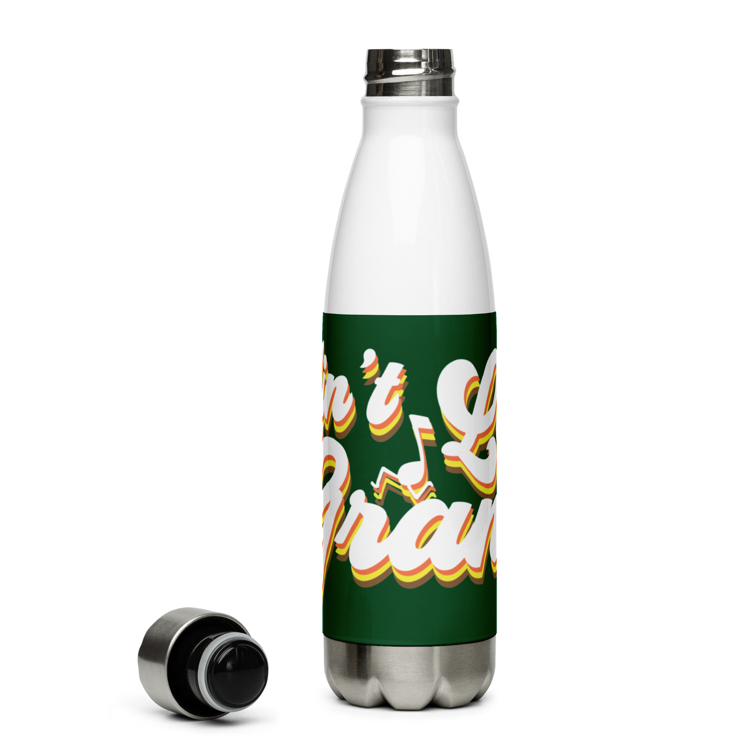 Ain't Life Grand Stainless Steel Water Bottle 17oz | Printed Graphics