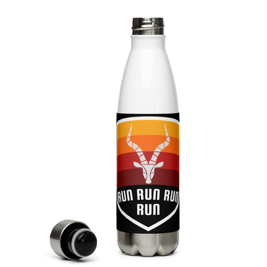 Antelope Run Stainless Steel Water Bottle 17oz | Printed Graphics