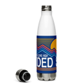 Divided Sky Mountains Stainless Steel Water Bottle 17oz | Printed Graphics