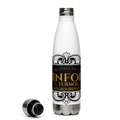 Tinfoil & Turmoil Brewery Stainless Steel Water Bottle 17oz | Printed Graphics