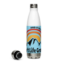 Aint Life Grand Mountains Stainless Steel Water Bottle 17oz | UV Printed Graphics