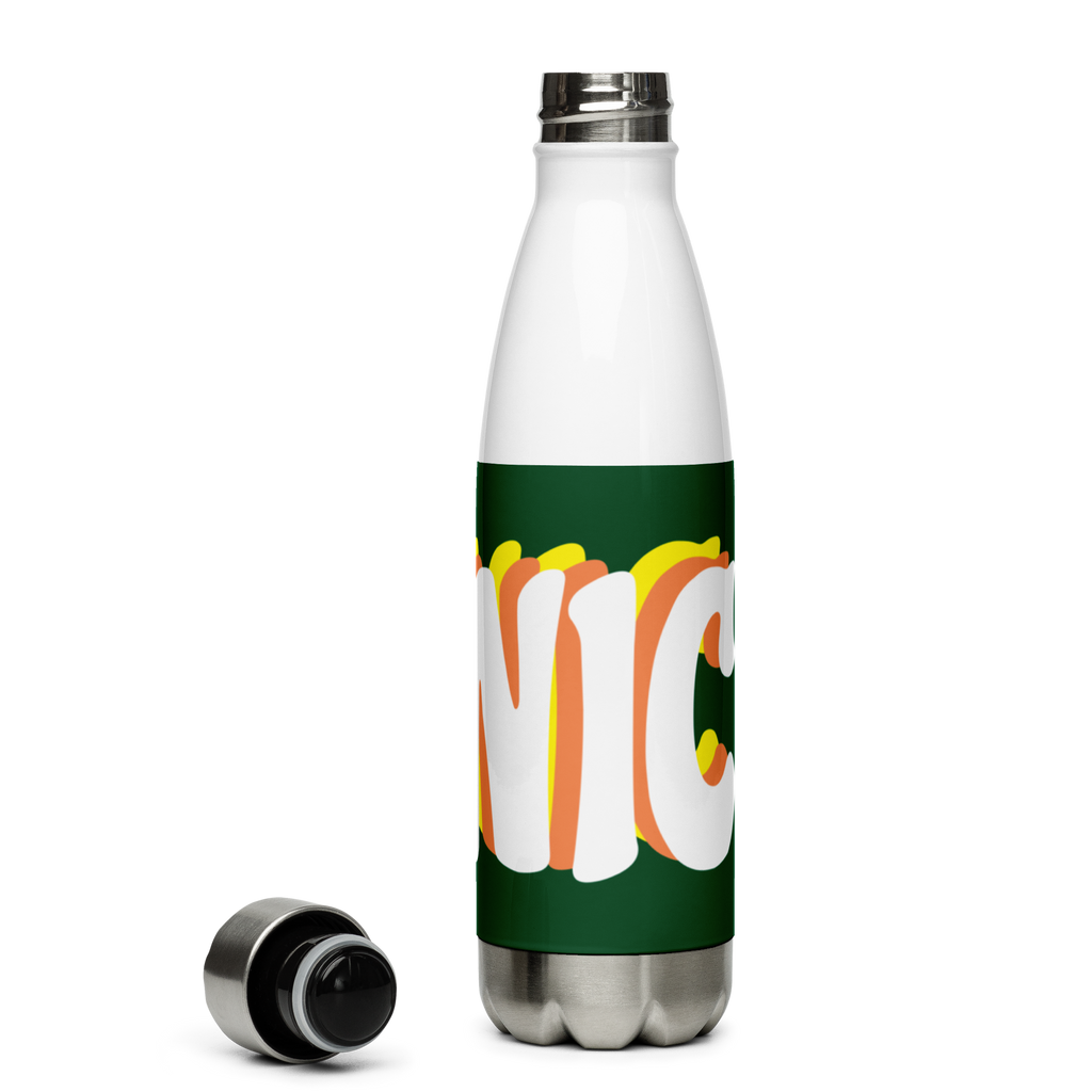 PANIC Stainless Steel Water Bottle 17oz | Printed Graphics
