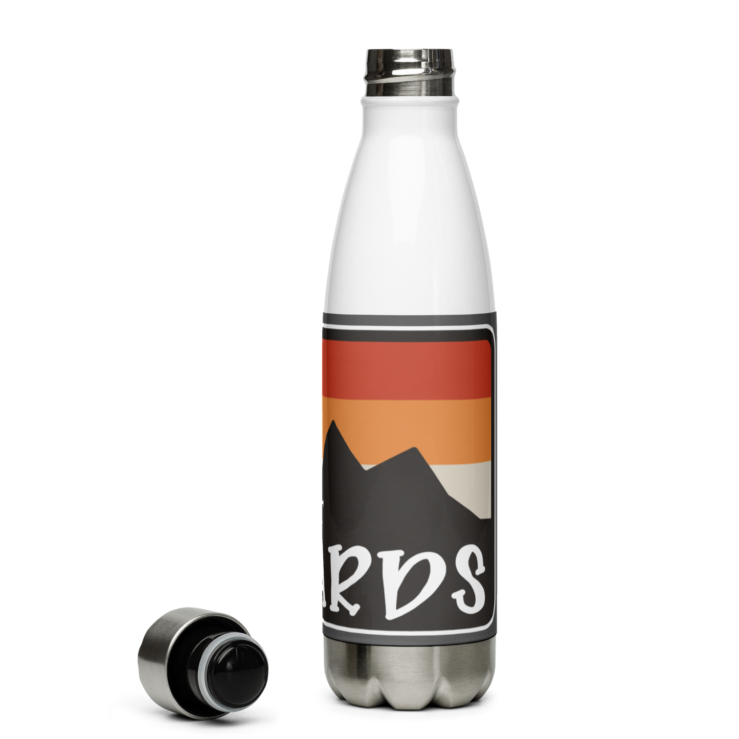 Land Of Lizards Stainless Steel Water Bottle 17oz | Printed Graphics