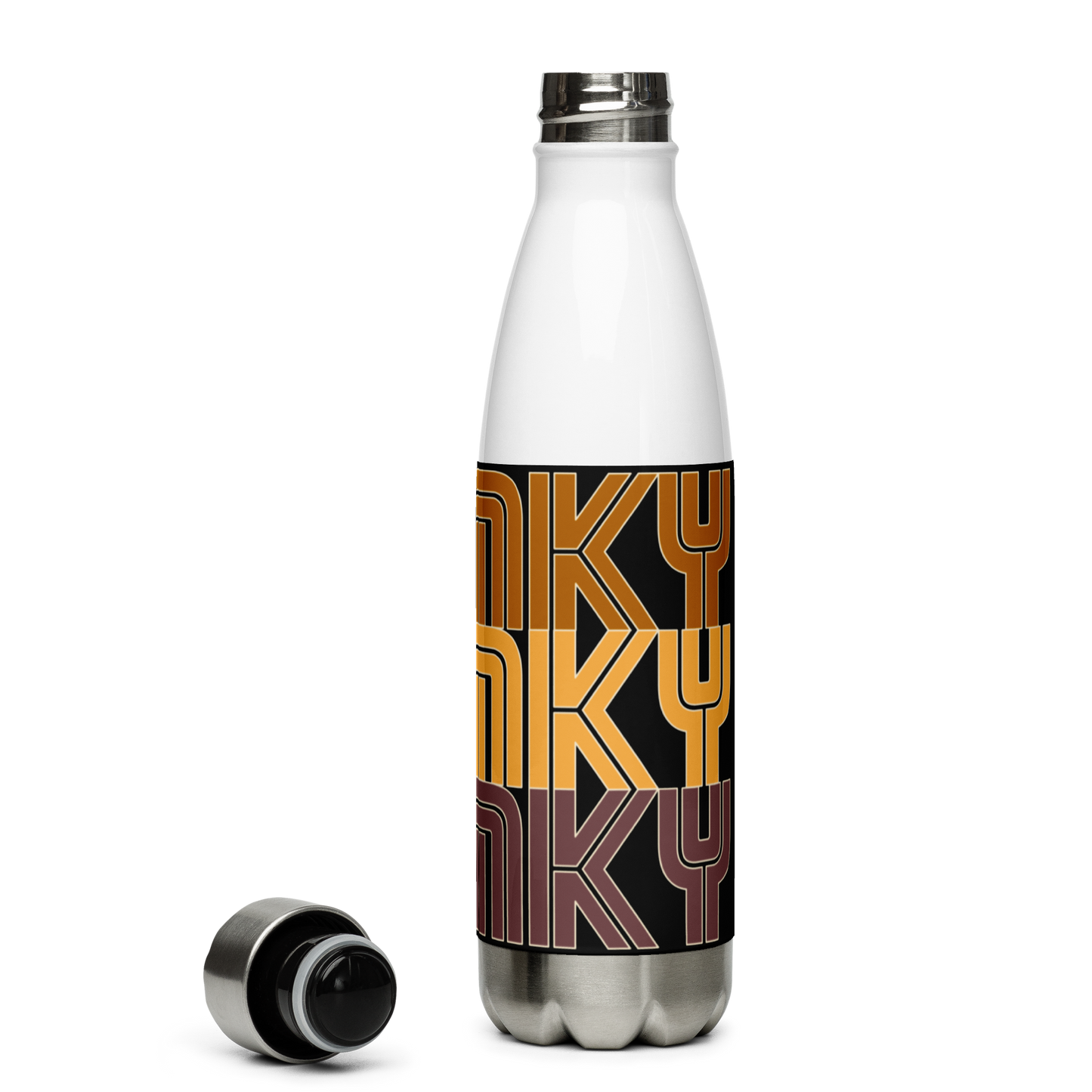 Phunky Phunky Phunky Stainless Steel Water Bottle 17oz | Printed Graphics