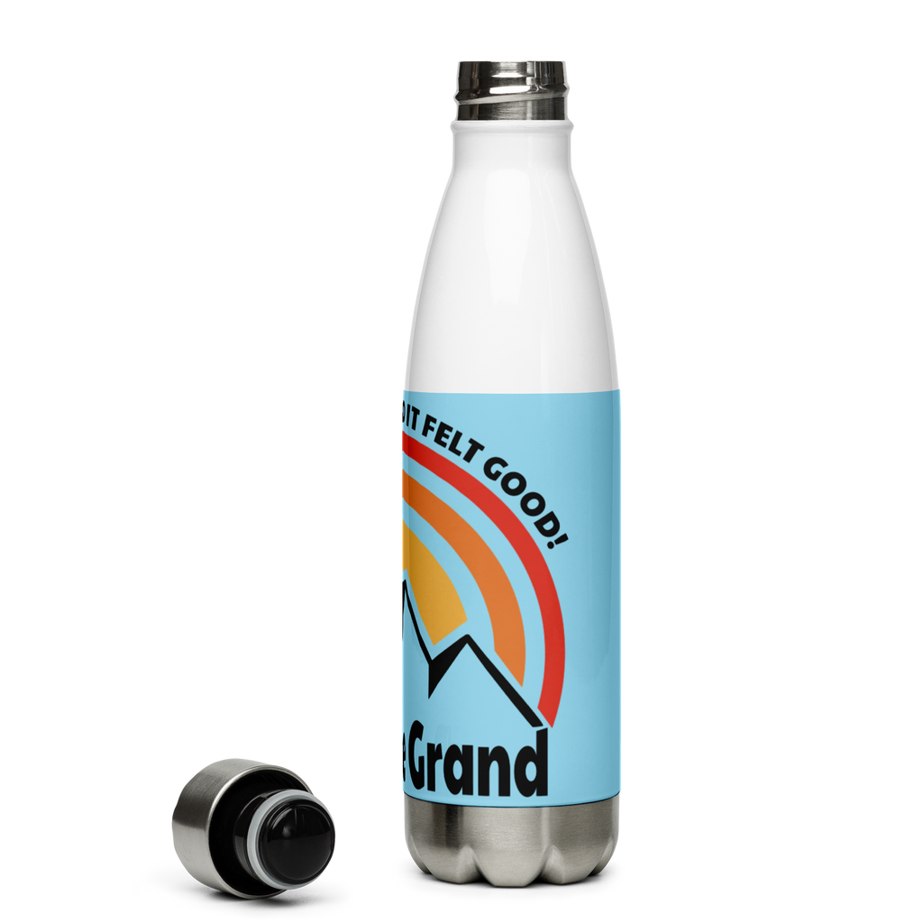 Aint Life Grand Mountains Stainless Steel Water Bottle 17oz | UV Printed Graphics