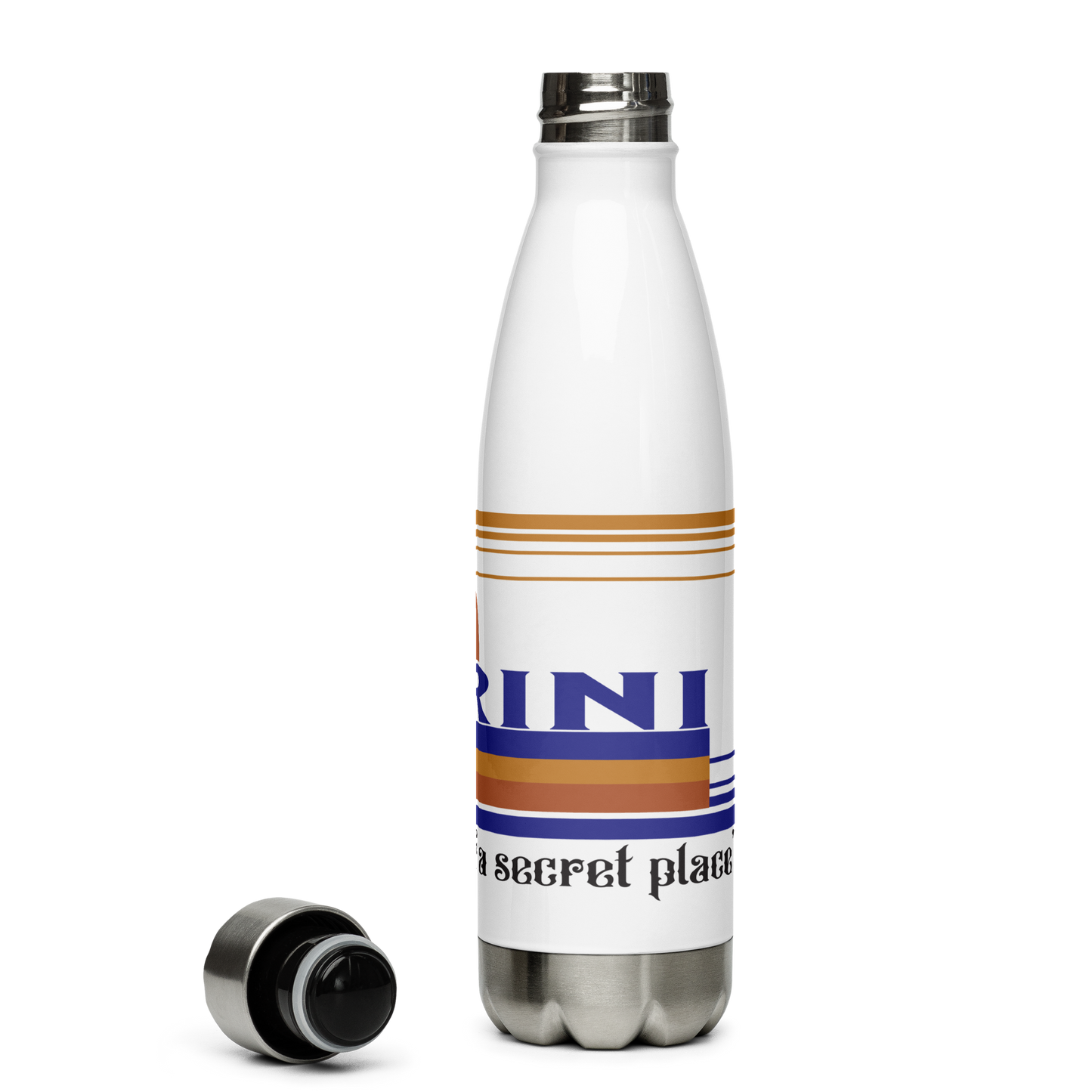 Carini Stainless Steel Water Bottle 17oz | UV Printed Graphics