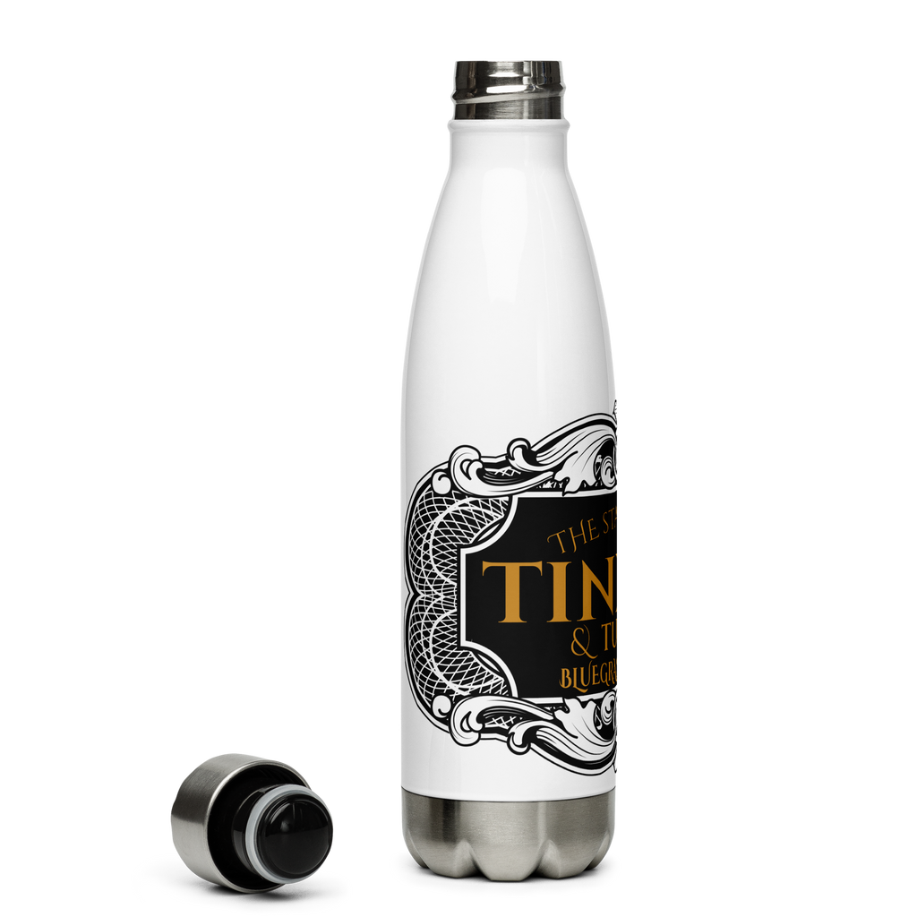 Tinfoil & Turmoil Brewery Stainless Steel Water Bottle 17oz | Printed Graphics