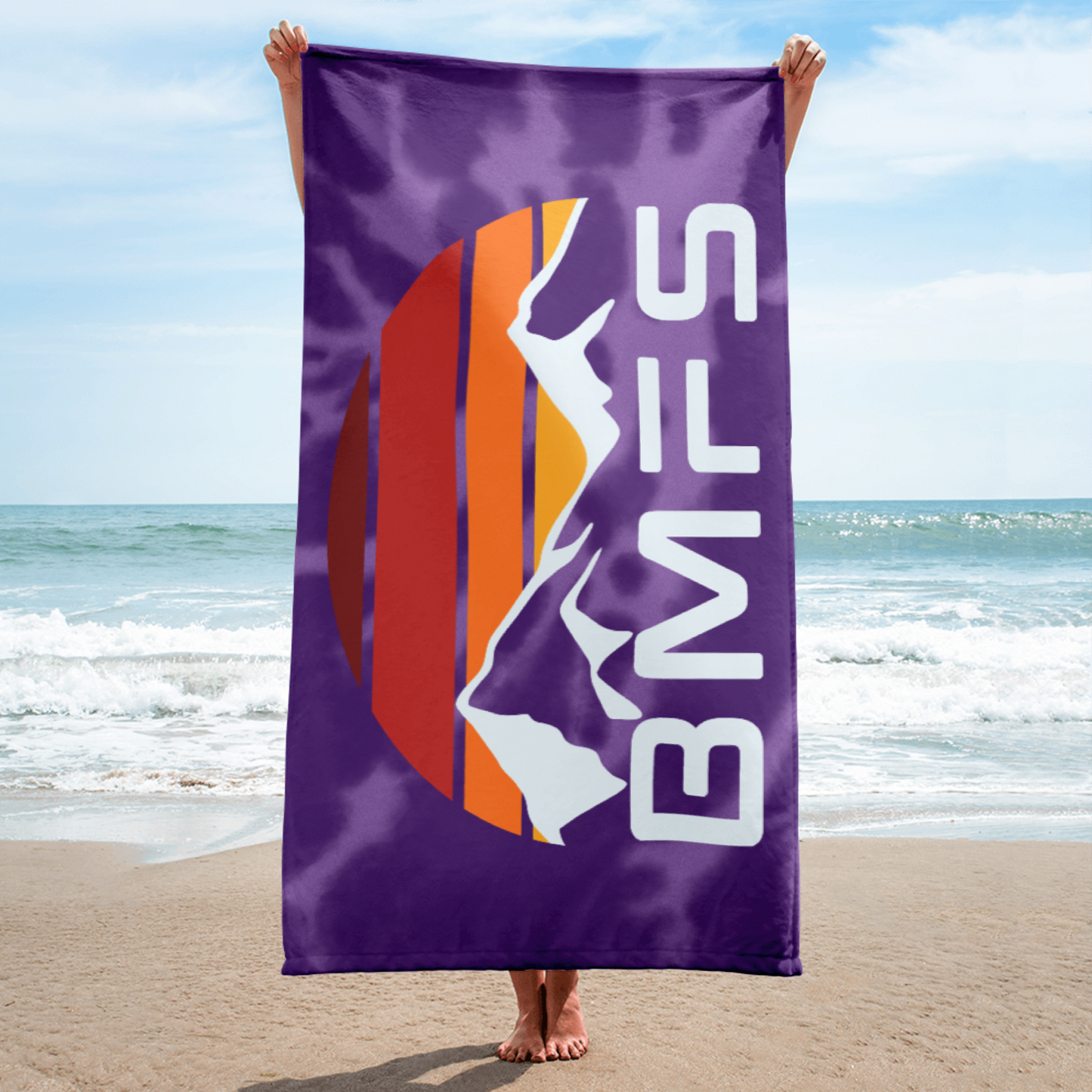 BMFS Mountains Beach Towel | 30"x60" | Fan Art | 33 Goat | Bluegrass