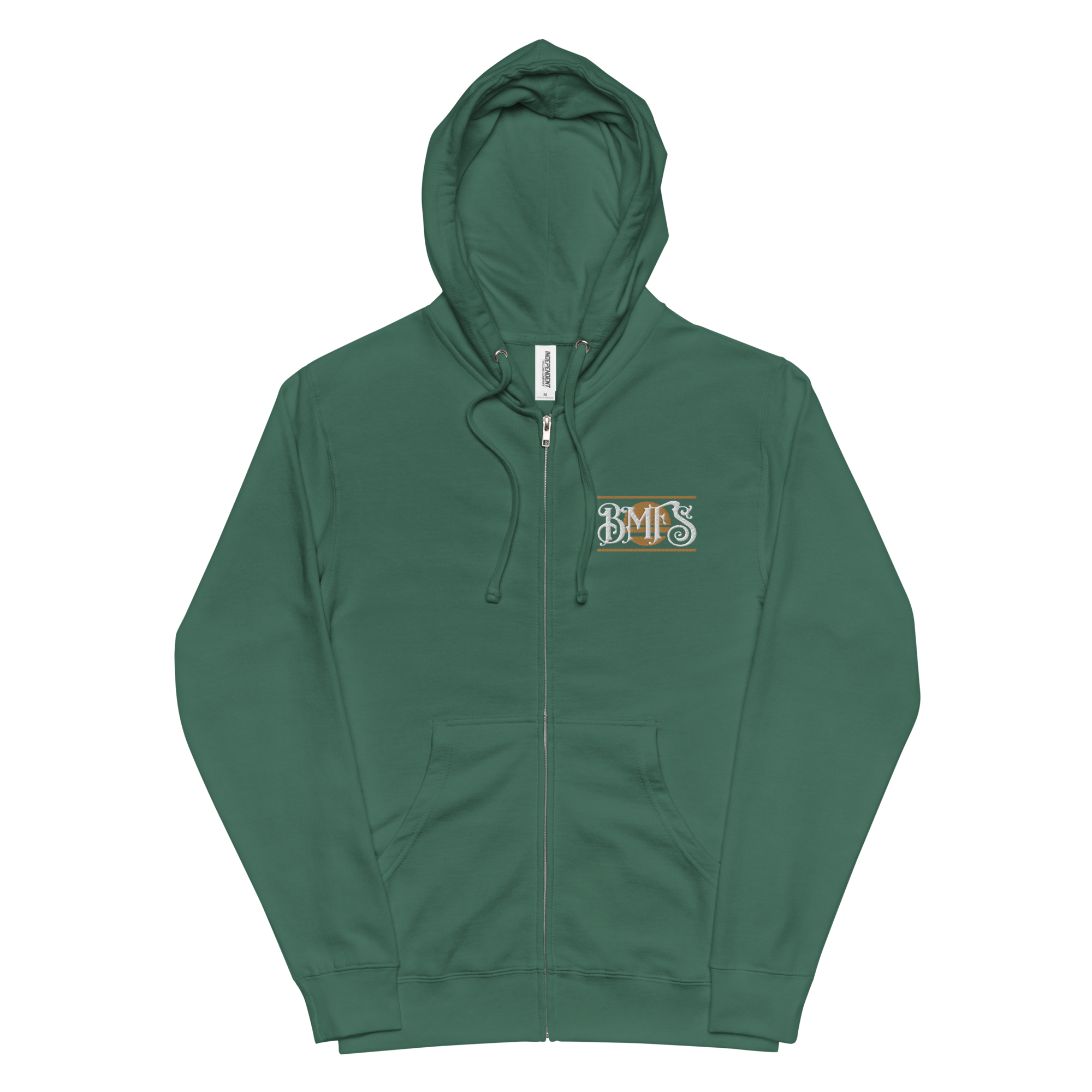 BMFS Embroidery Full Zip Hoodie | Unisex fleece | BMFS 33