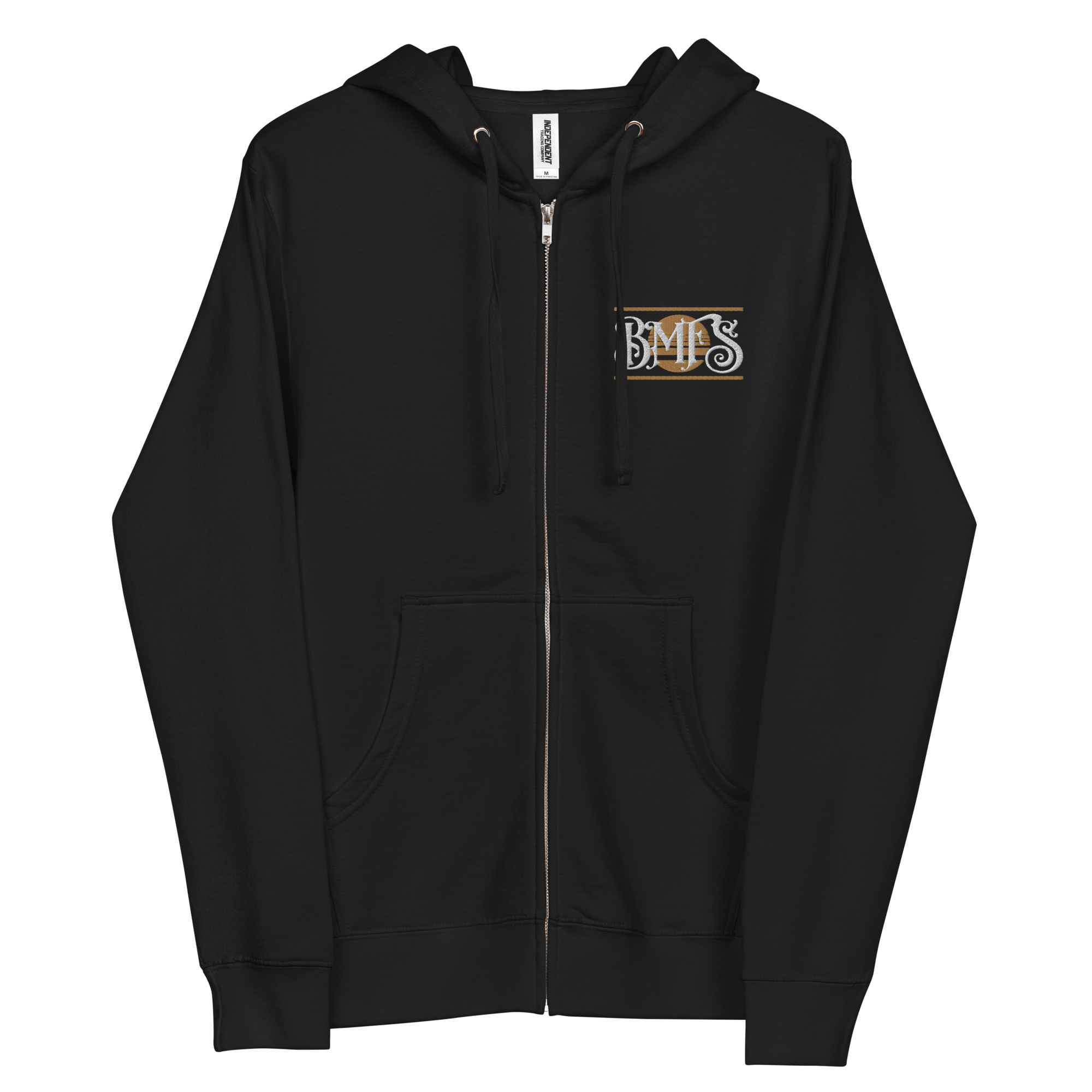 BMFS Embroidery Full Zip Hoodie | Unisex fleece | BMFS 33