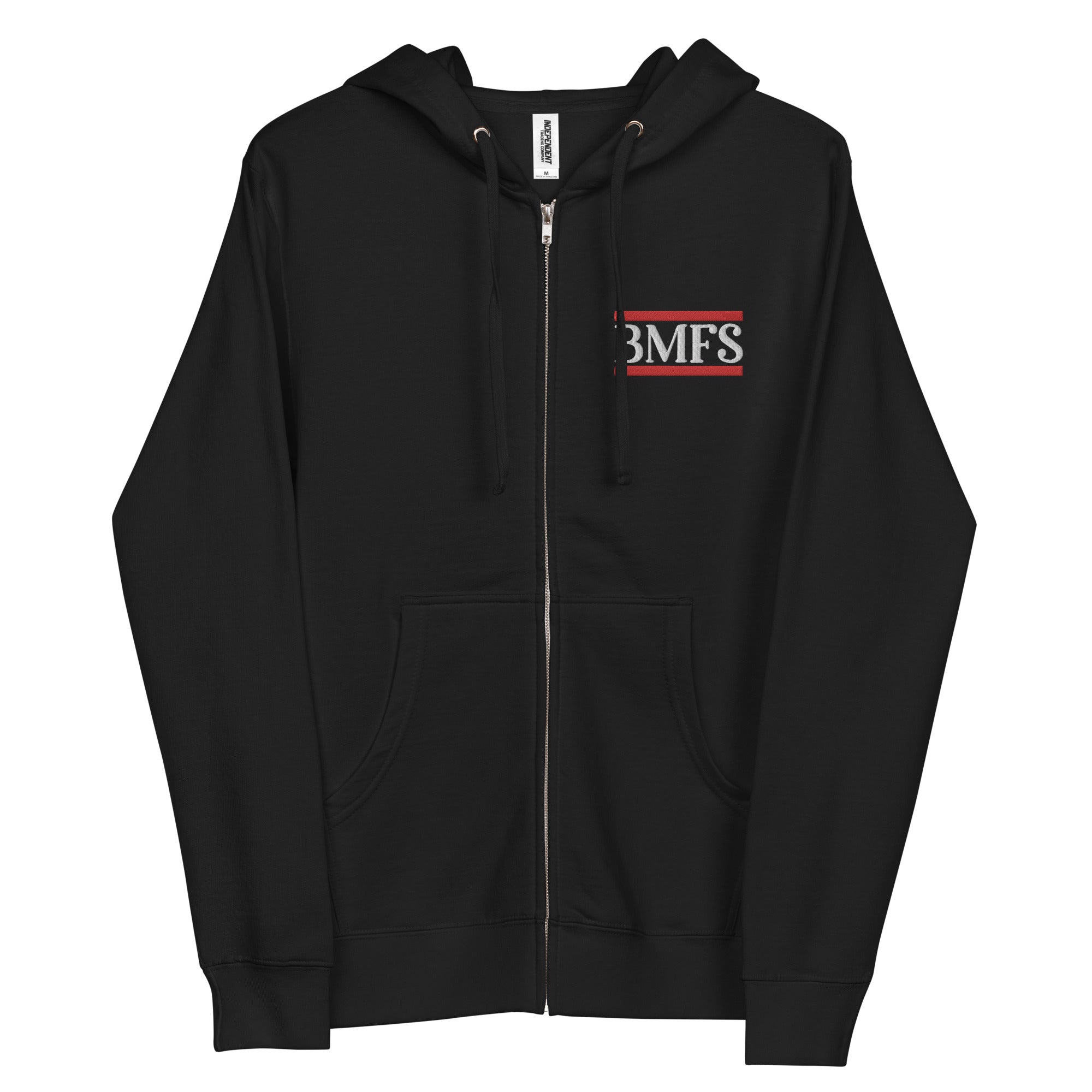 BMFS Embroidery Full Zip Hoodie | Unisex fleece | BMFS 33