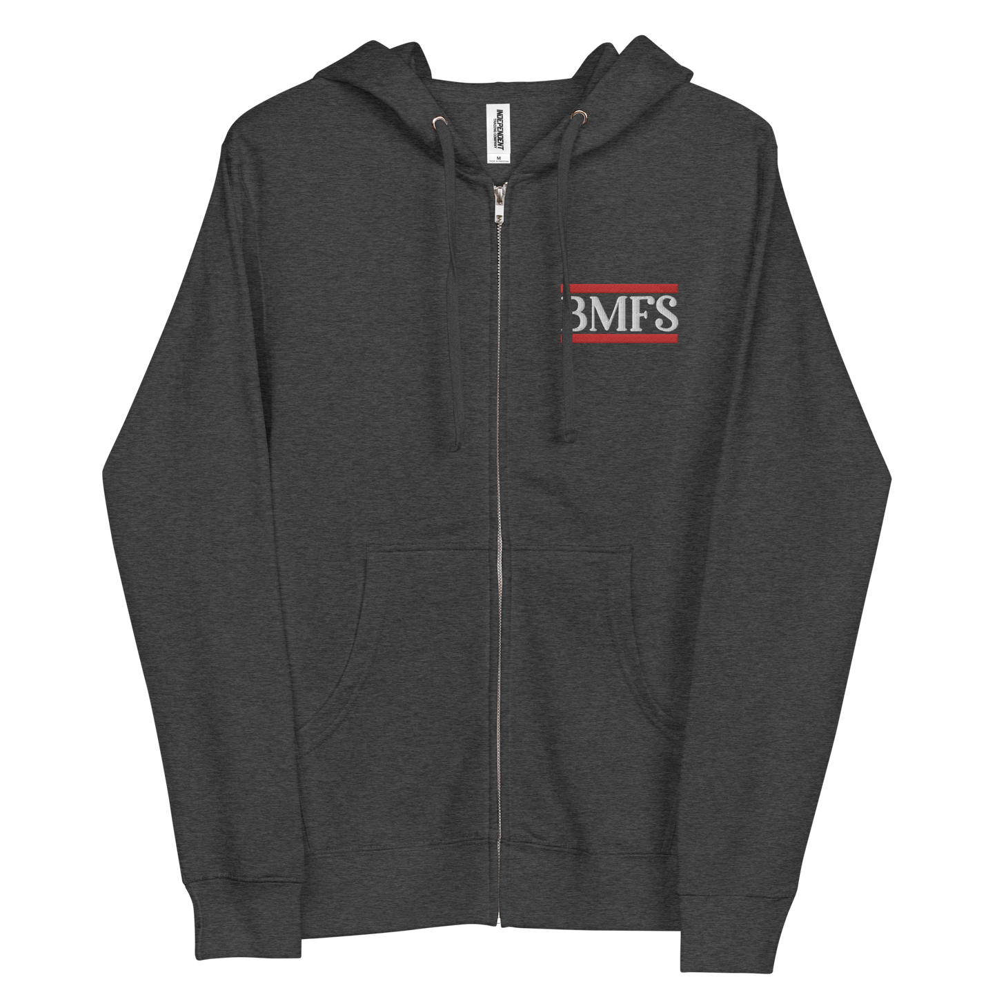 BMFS Embroidery Full Zip Hoodie | Unisex fleece | BMFS 33