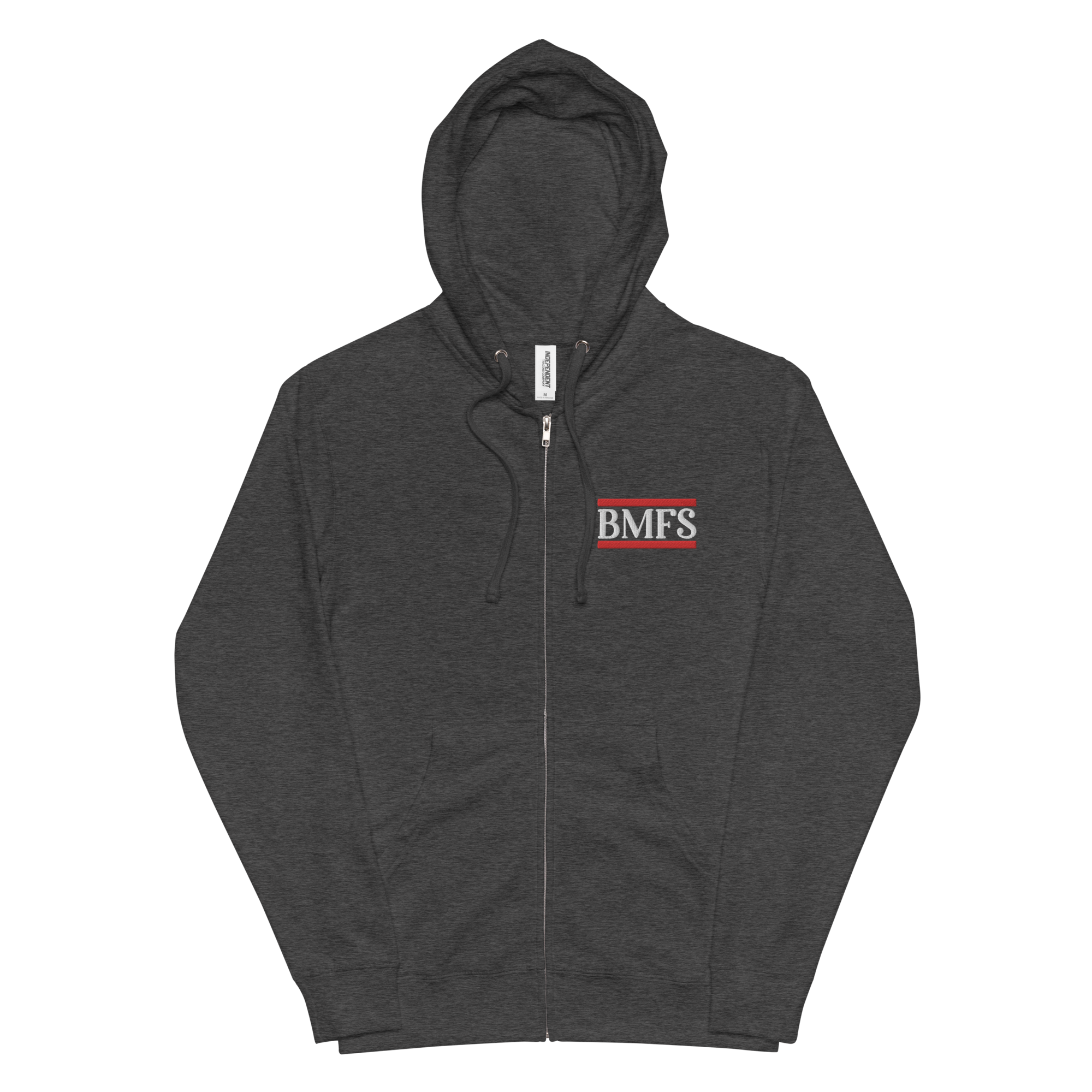 BMFS Embroidery Full Zip Hoodie | Unisex fleece | BMFS 33