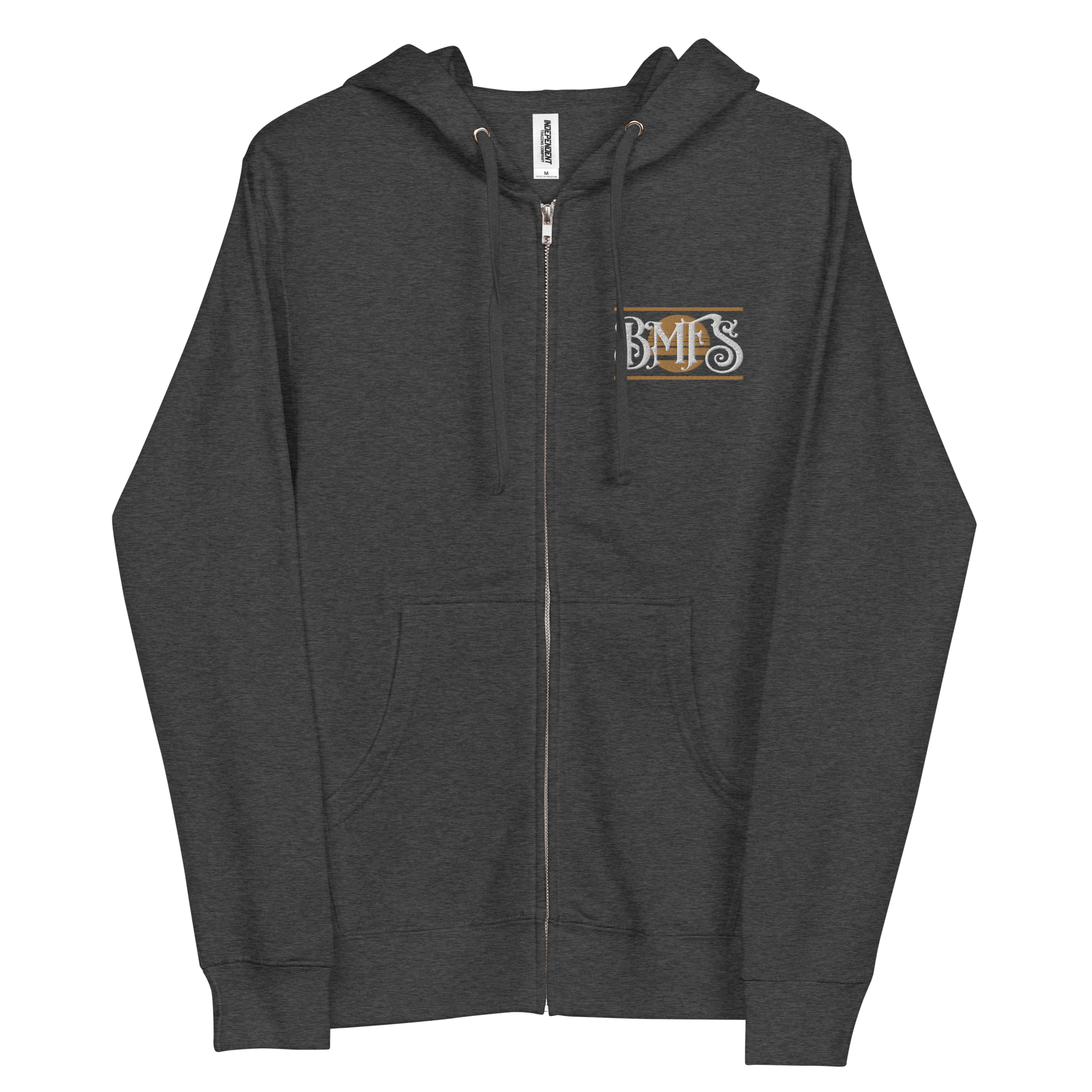 BMFS Embroidery Full Zip Hoodie | Unisex fleece | BMFS 33