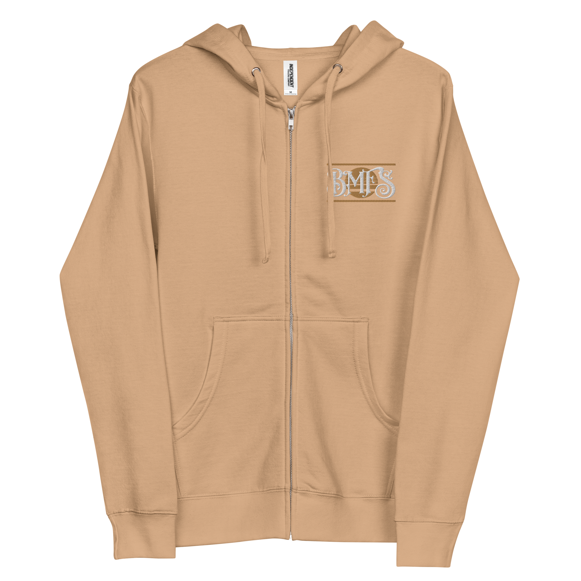BMFS Embroidery Full Zip Hoodie | Unisex fleece | BMFS 33