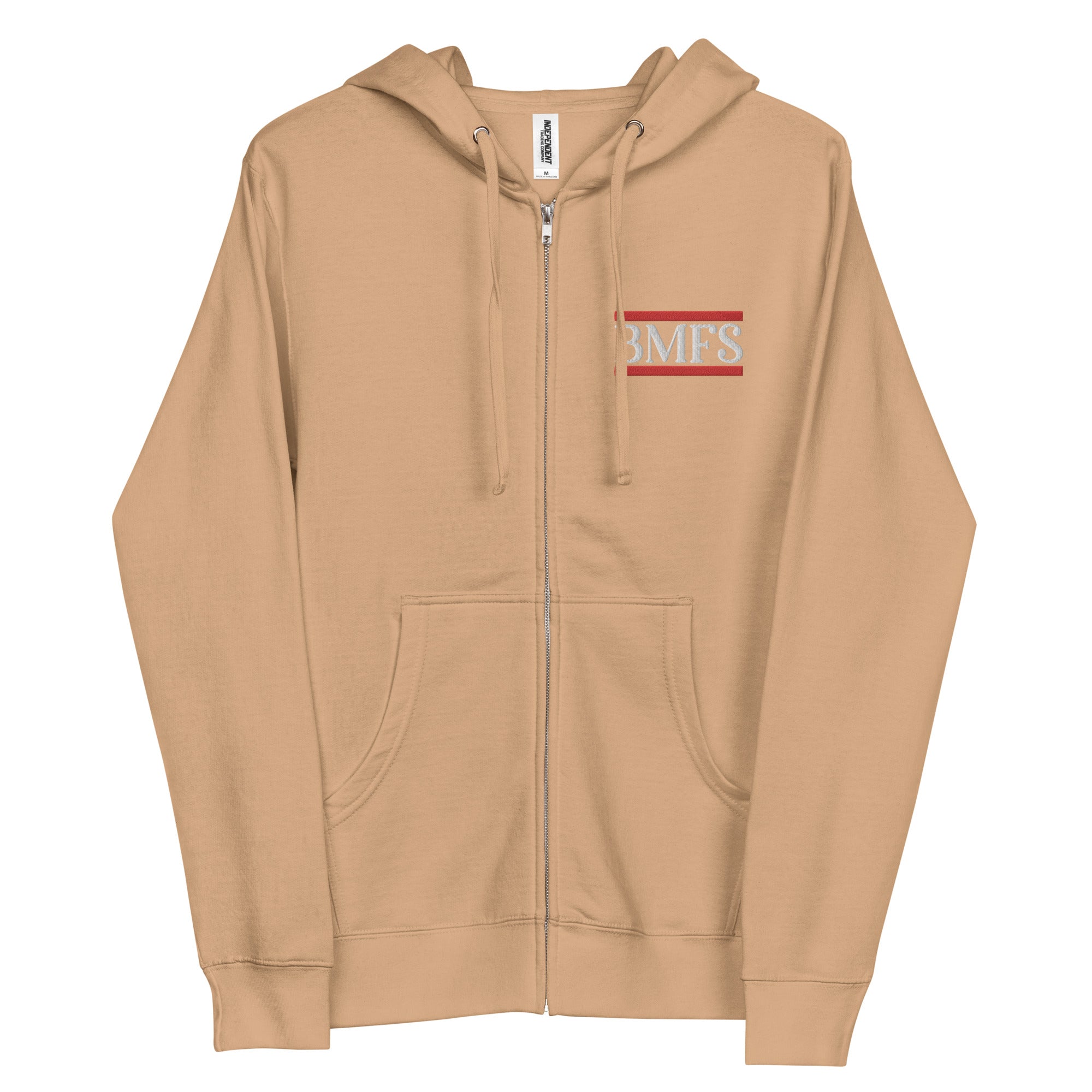 BMFS Embroidery Full Zip Hoodie | Unisex fleece | BMFS 33