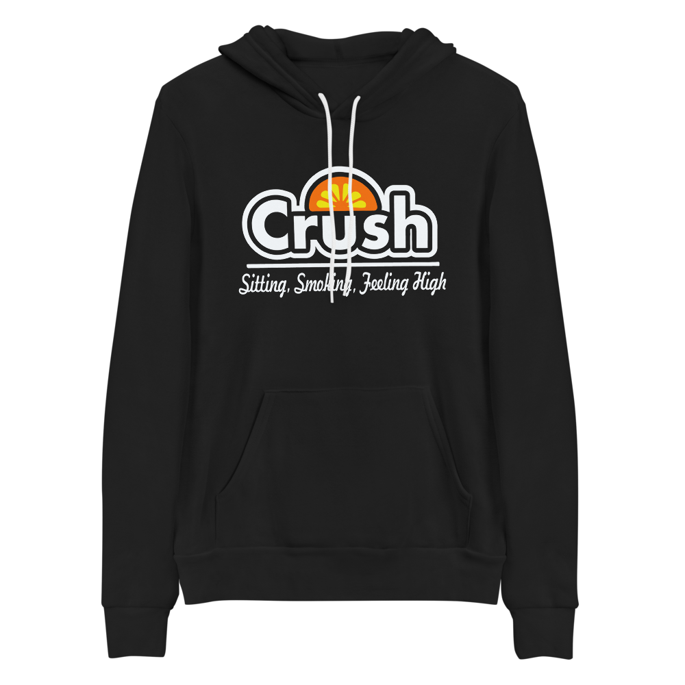 Crush Sitting Smoking Feeling High Bella+Canvas Premium Unisex hoodie DMB