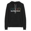 Get More Down Symbols Bella+Canvas Premium Unisex hoodie