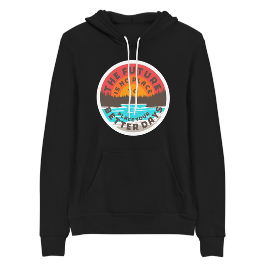 The Future Better Days Bella+Canvas Premium Unisex hoodie | | DMB Inspired | DTG