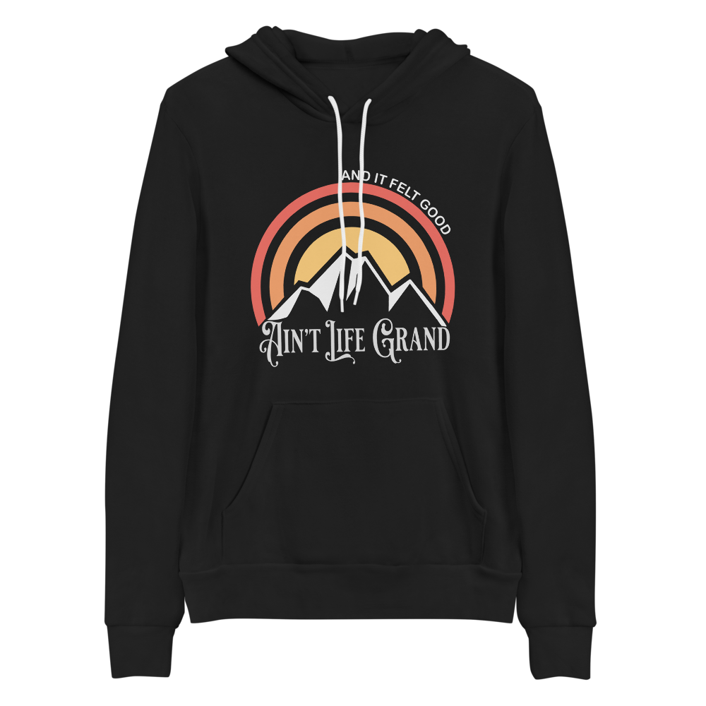 Ain't Life Grand Mountains Bella+Canvas Premium Unisex hoodie