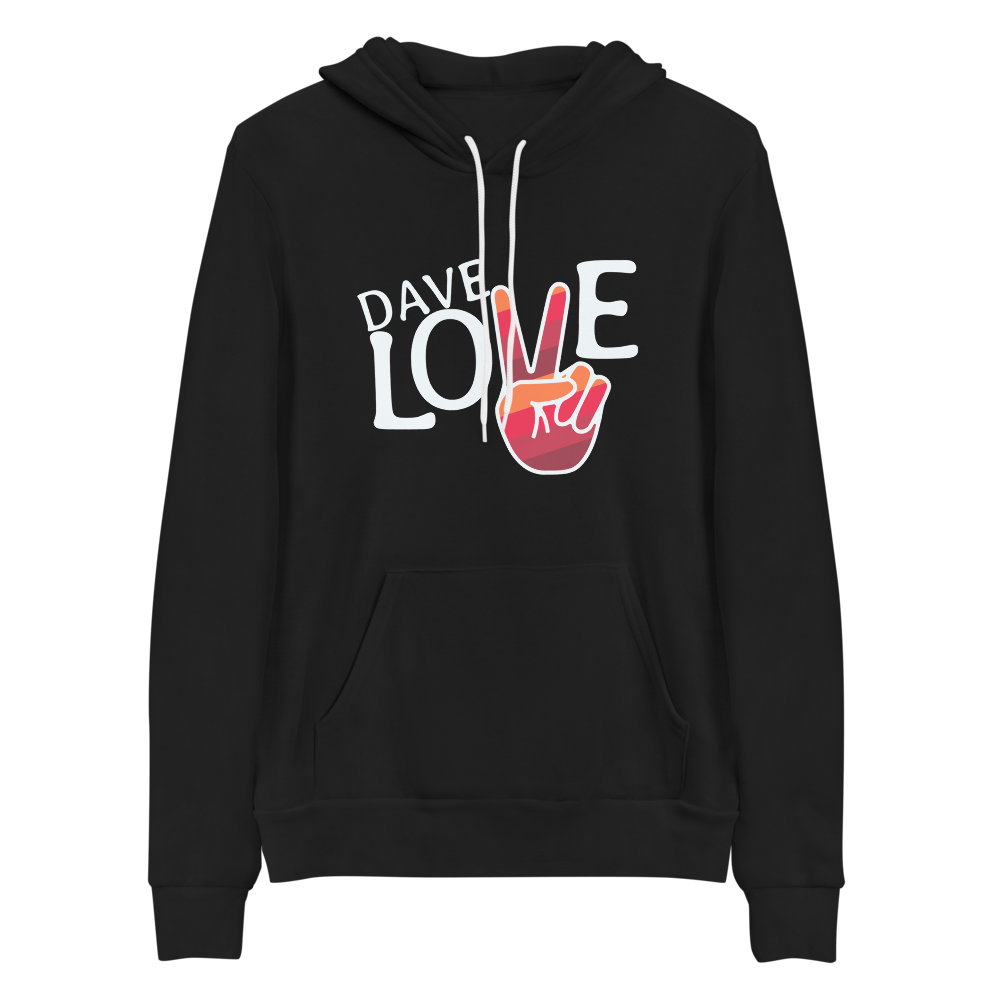 Dave Love Peace Bella+Canvas Premium Unisex hoodie DMB