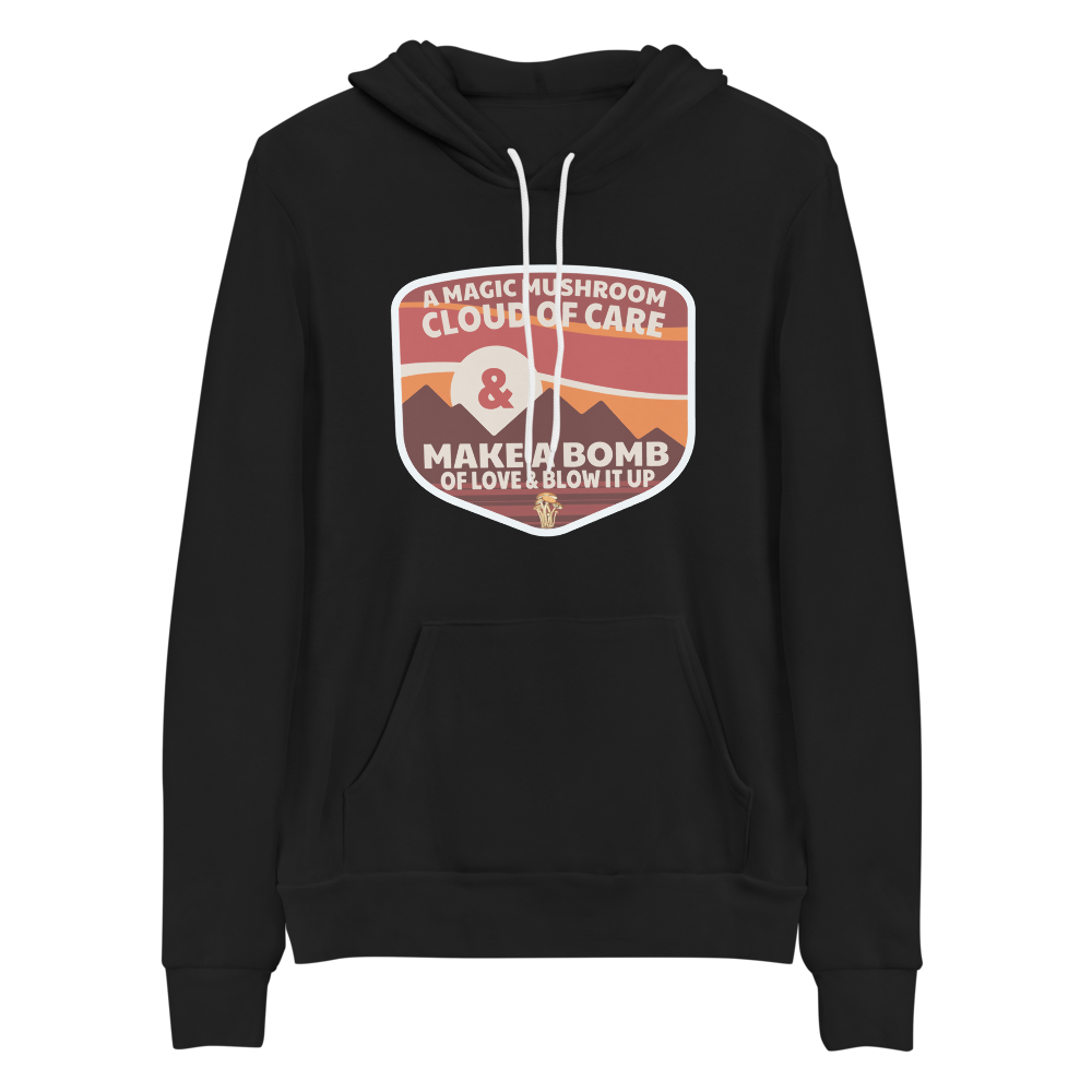 Magic Mushroom Cloud Bella+Canvas Premium Unisex hoodie DMB