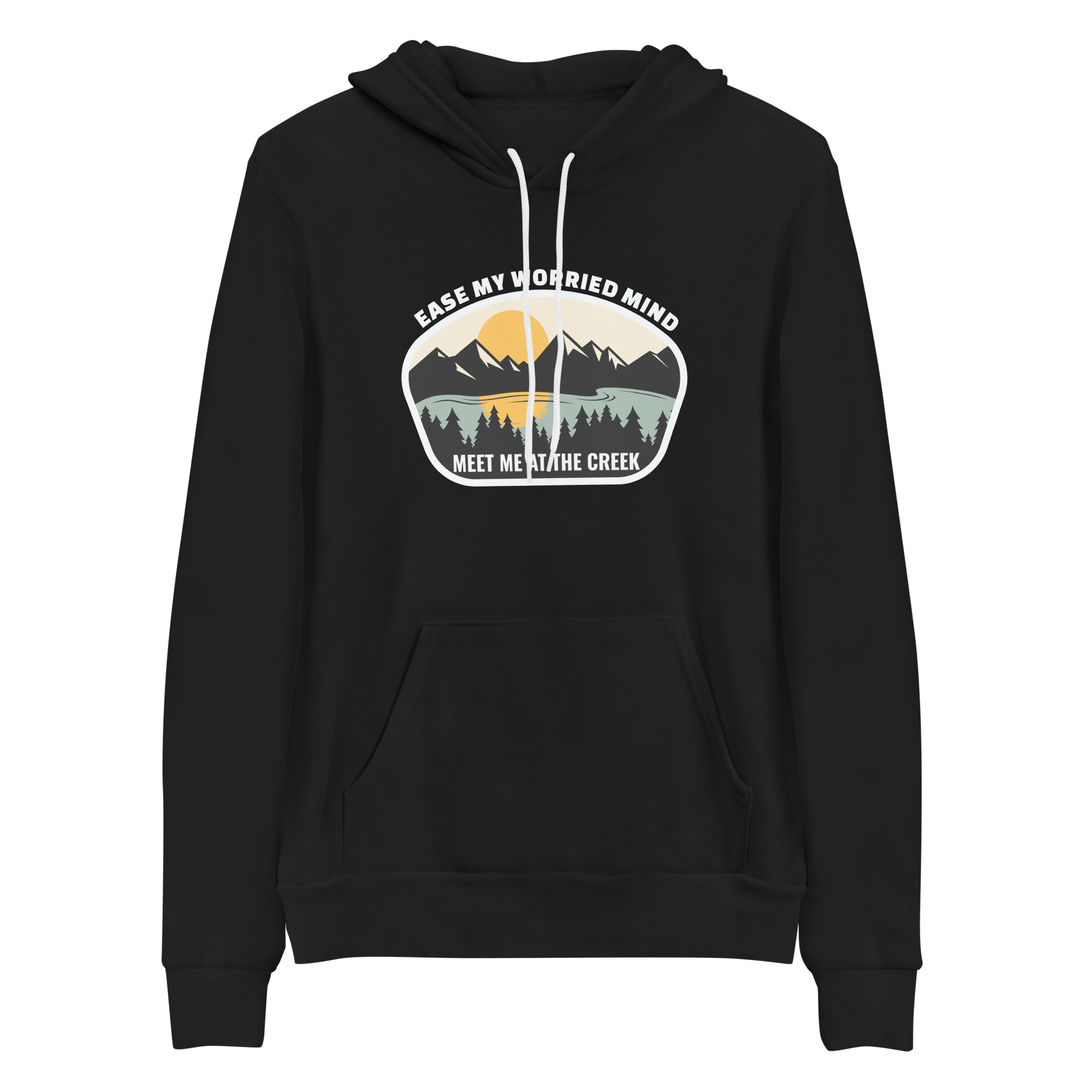Meet Me At The Creek Bella+Canvas Premium Unisex hoodie