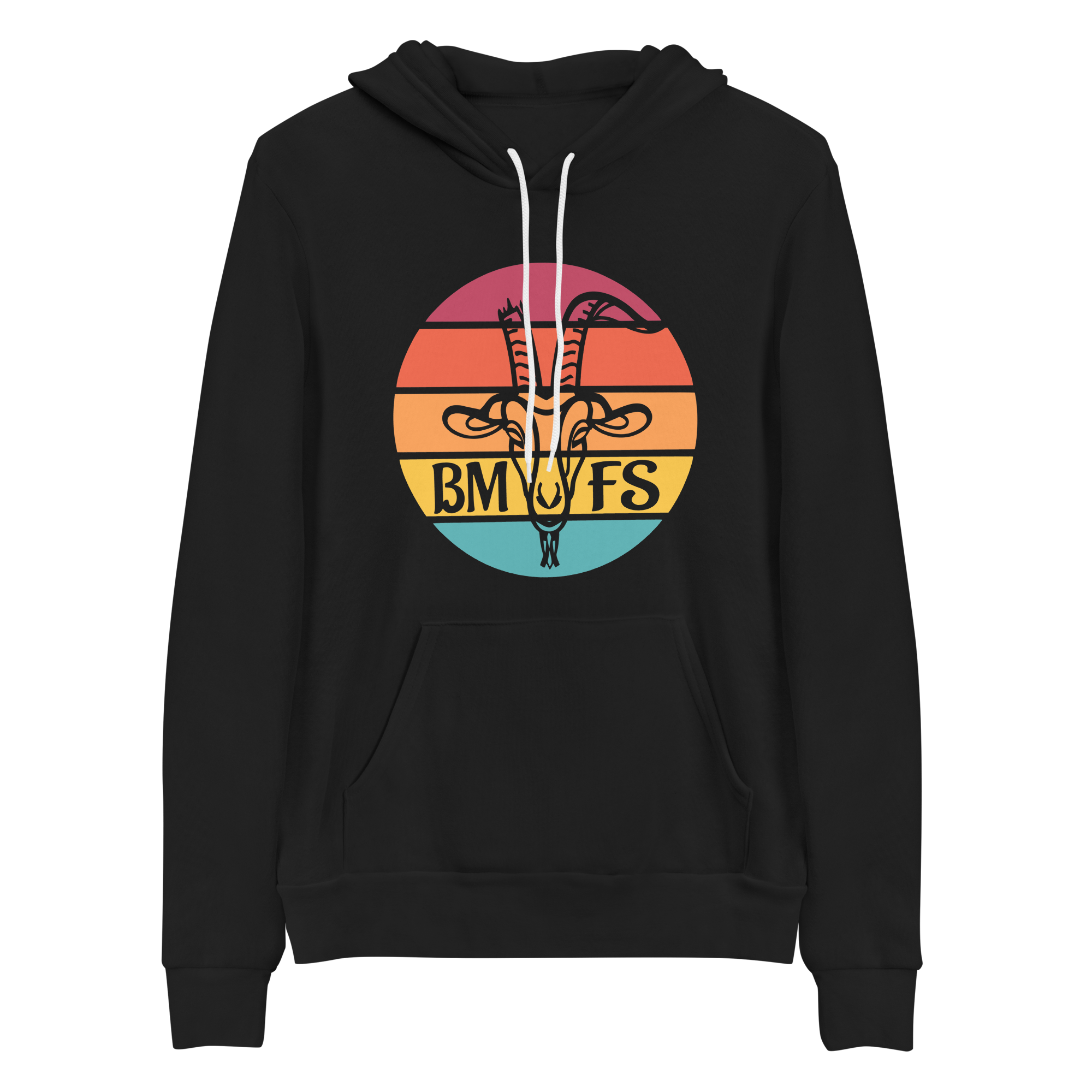 BMFS Goat Retro Bella+Canvas Premium Unisex hoodie