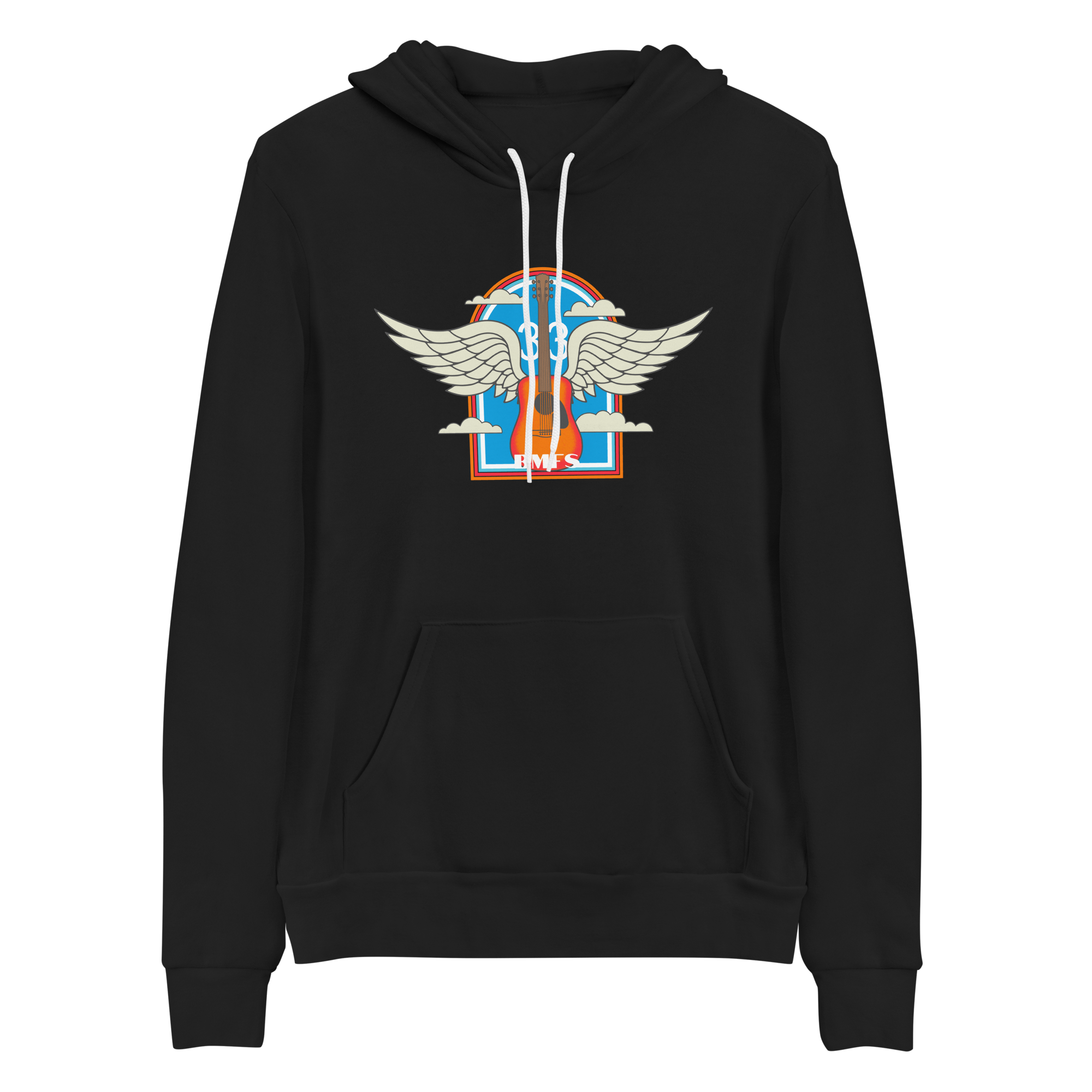 BMFS Guitar Angel Bella+Canvas Premium Unisex hoodie